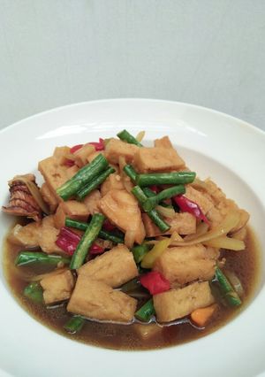 Foto resep Tumis Tahu Kacang Saus Tiram