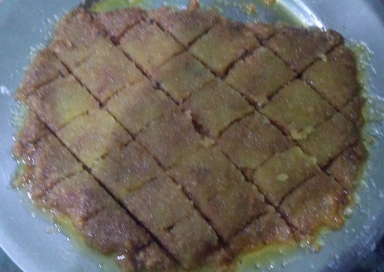 Suji Besan Burfi