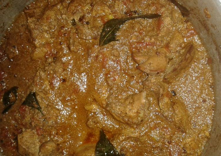 Easiest Way to Make Super Quick Homemade Saucy Chicken Liver Masala