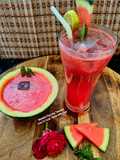 Watermelon Rose Refreshing Cooler - Quench Your Thirst In Summer