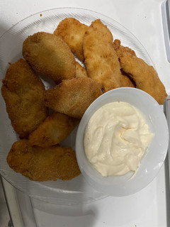 Una foto de Nuggets caseros