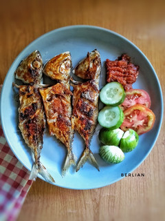 Foto resep Ikan kembung bakar bumbu simpel