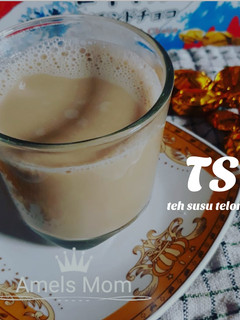 Foto resep TST.....teh susu telor