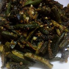Tawa bhindi A picture of Tawa bhindi.