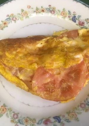 Una foto de Tortilla al revés