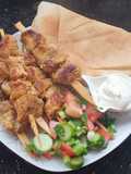 Chicken Kebab with Shawarma Spices