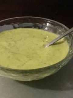 Una foto de Mayonesa de Albahaca