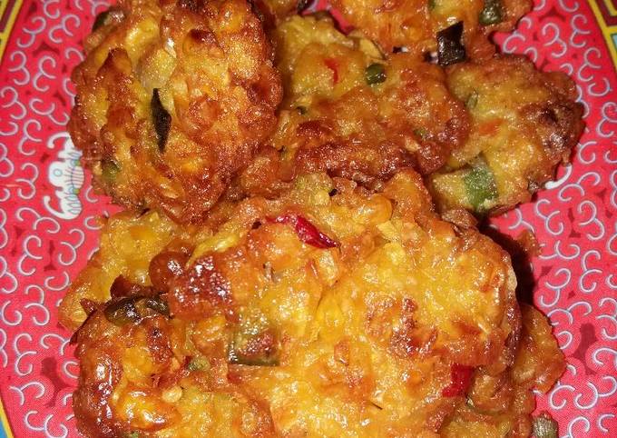 Cara Gampang Menyiapkan Dadar jagung empuk di dalam kriuk diluar #bikinramadhanberkesan Anti Gagal