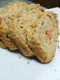 Sausage parpica&coriander Whole-wheats bread 🍞(ขนมปังโฮลวีตไส้กรอกพริกปาปริก้าและผักชี)