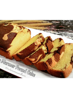 Foto resep Simple Marmer Pound Cake