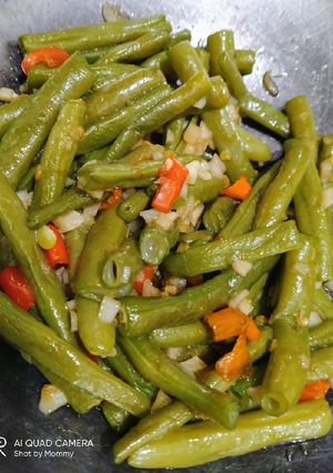 Foto resep Buncis pedas asin