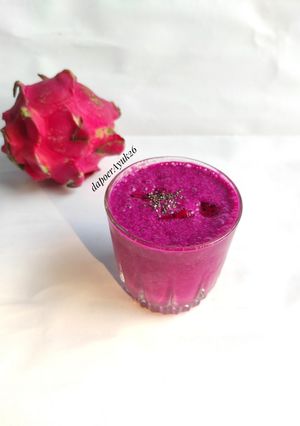 Foto resep Smoothies Buah Naga dan Kelor