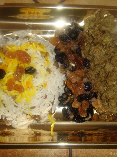 عکسی از دستور عدس پلو
