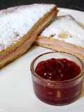 Sándwich Monte Cristo dulce