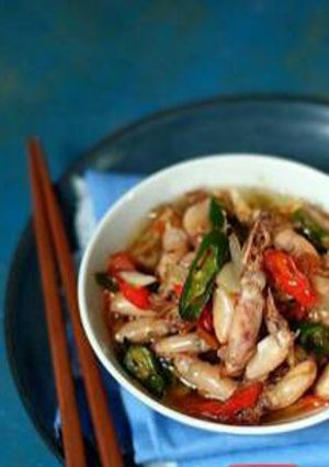 Foto resep Cumi Asin🐙 Tumis Super Pedas🔥
