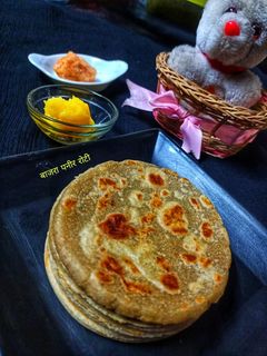 बाजरा पनीर रोटी (bajra paneer roti recipe in Hindi) रेसिपी मुख्य फोटो