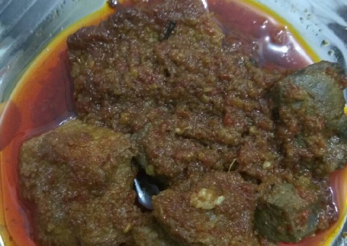 Rendang daging sapi