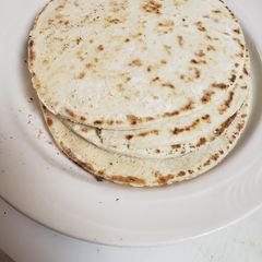 A picture of Chomorro coconut tatiyas.