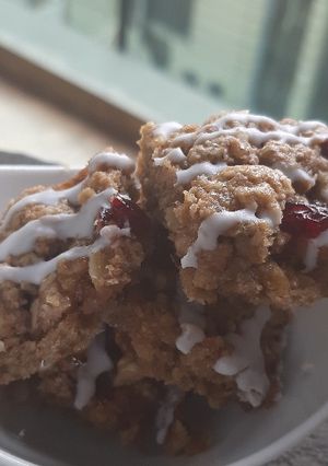 Una foto de Barritas de avena y frutas