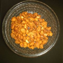 A picture of Masala ground nuts.