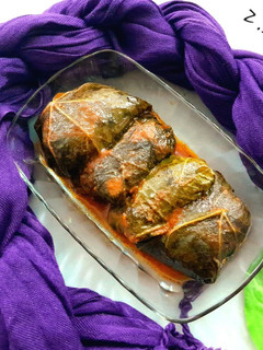 عکسی از دستور دلمه برگ مو(انگور)