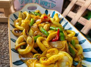 Gambar Sotong Katak Goreng Sedap