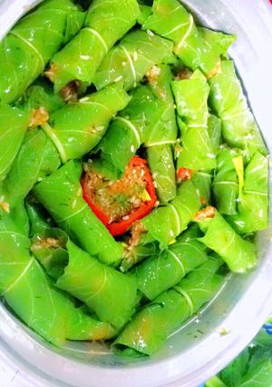 صورة لوصفة الدولمه العراقية ولا اروع 🤤🤤🤤