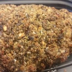 A picture of Spicy Herb Crusted Pork Tenderloin.