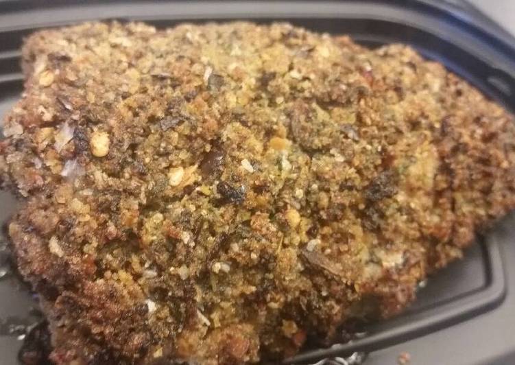 Recipe of Quick Spicy Herb Crusted Pork Tenderloin