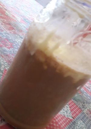 Una foto de Frappé de dulce de leche