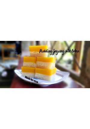 Foto resep Pudding jagung mix labu
