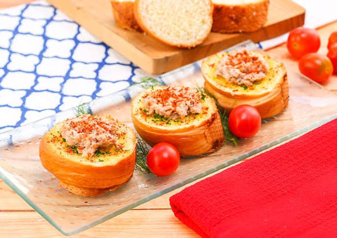 Resep Bruschetta Tuna Pedas