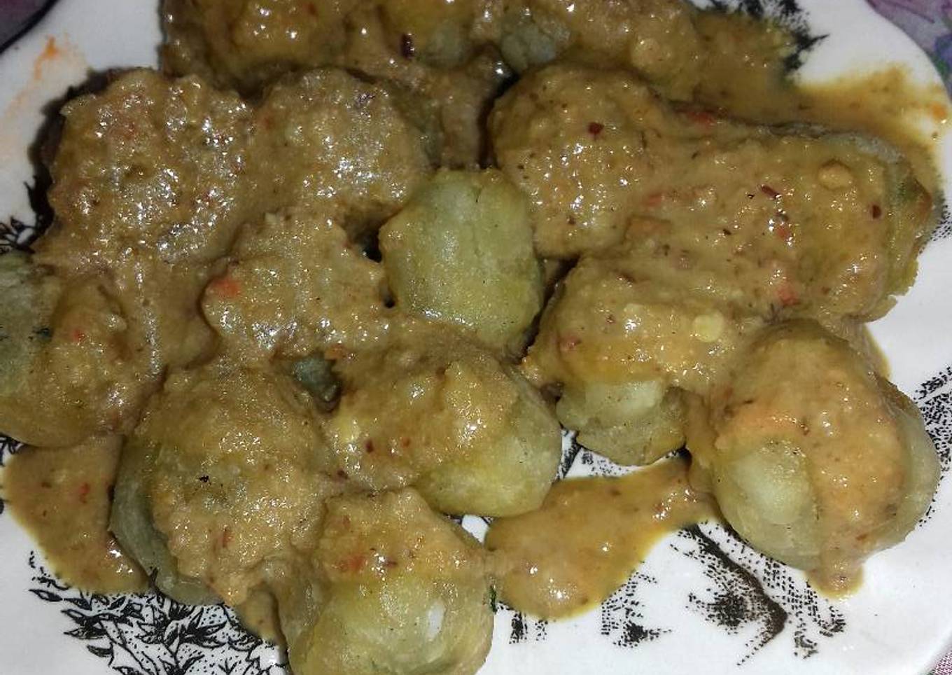 "Gareng" Gandum Goreng saus kacang