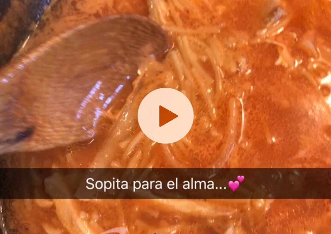 Sopa de fideo 🌸