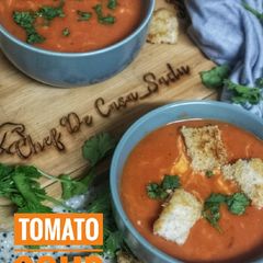 A picture of Rich Creamy Tomato Soup.