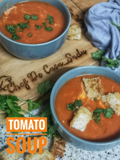 A picture of Rich Creamy Tomato Soup.