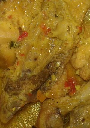 Foto resep Ayam bumbu kuning ala aky
