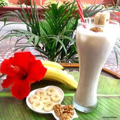 A picture of Banana Lassi- Navratri Vrat Recipes.