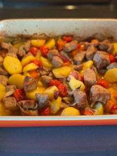 Una foto de Magro de cerdo especiado en el horno