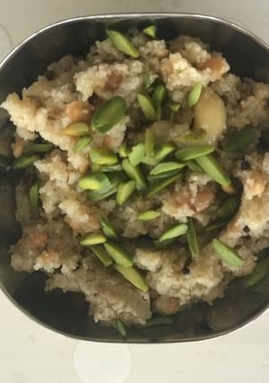 A picture of Nutty Upma.