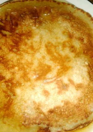 Una foto de Panqueques de banana