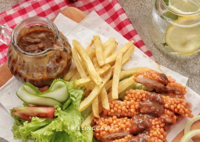 Resep Malaysia Bubble Chicken Chop oleh Frielingga Sit - Cookpad