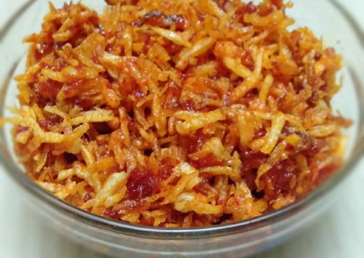 138. Kentang Kering Balado