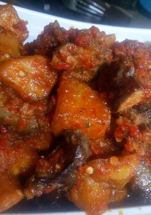 Foto resep Balado ati kentang