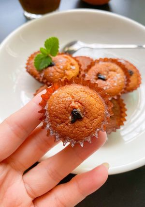 Hình của món Bánh bông lan mini NCKD siêu gọn.