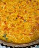 Tarta integral de calabaza y espinaca!