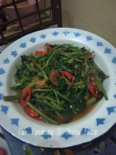 Foto resep 393) Cah Kangkung
