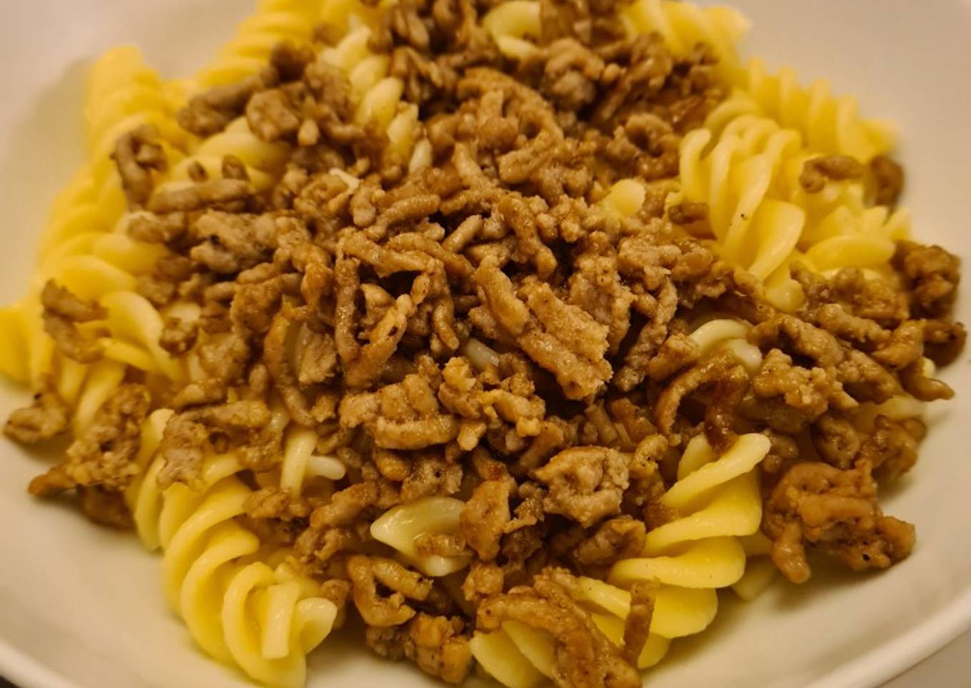 Spicey Beef Mince Pasta