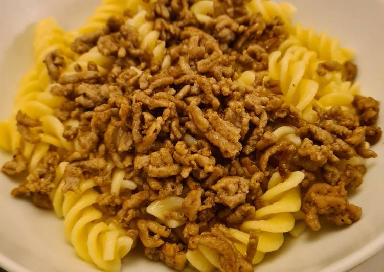 Spicey Beef Mince Pasta Recipe By Duygu Cookpad