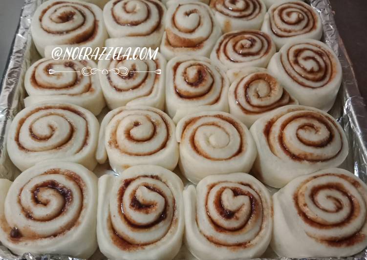 Resep: Cinnamon rolls #BikinRamadanBerkesan Enak Terbaru